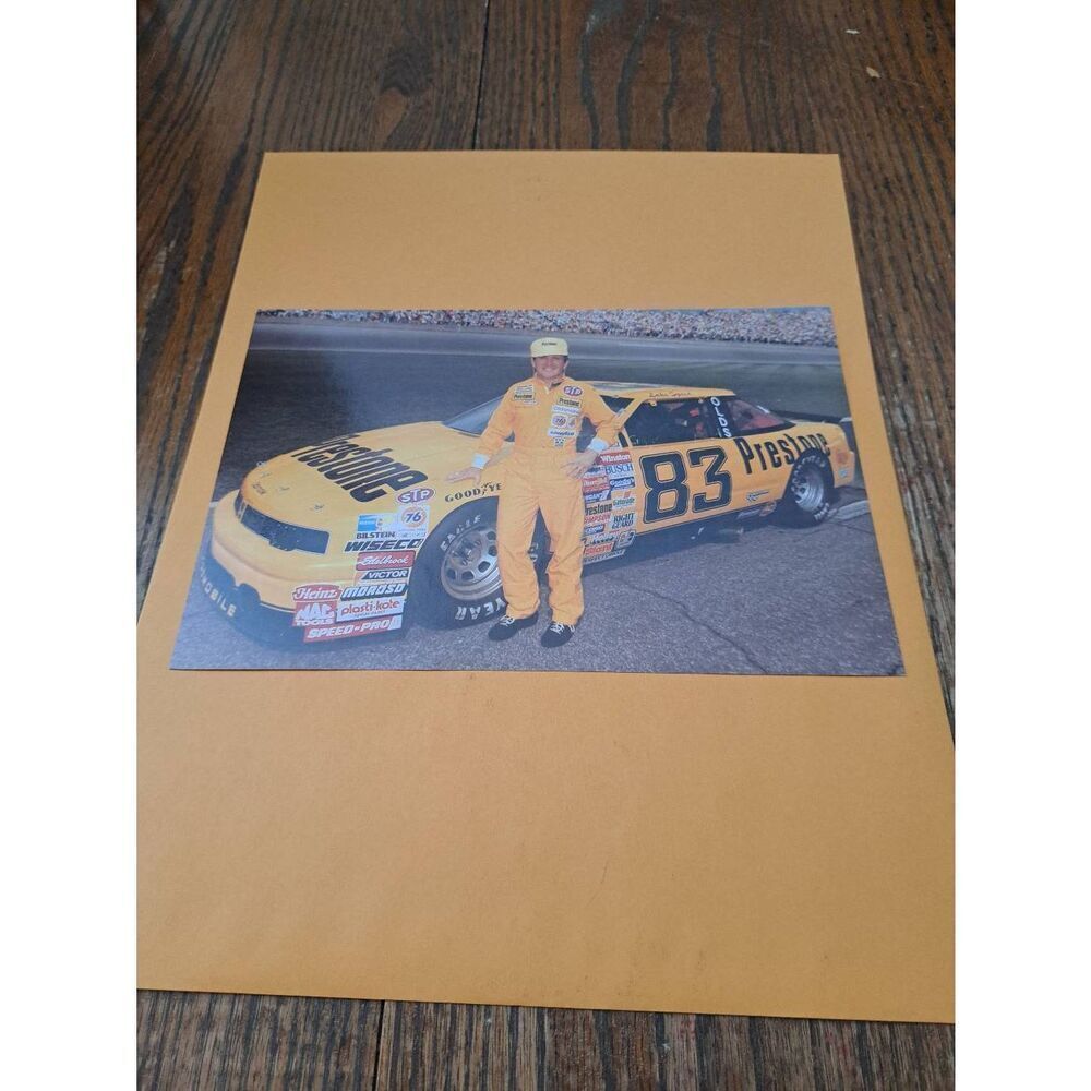 Vintage Lake Speed Driver Card #83 Oldsmobile Prestone STP 6x9 NASCAR Promo